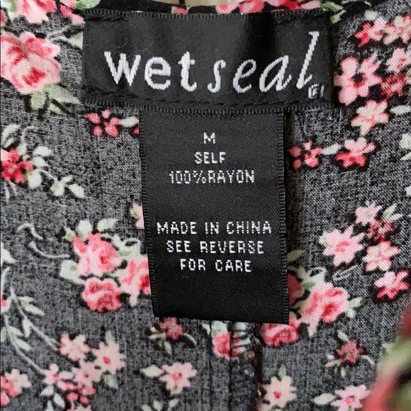 Floral mini dress - Picture 4 of 4